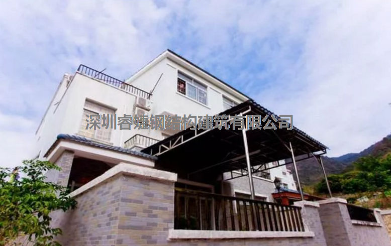 鋼結構別墅的出現標志著(zhù)農村建房跟時(shí)代的來(lái)臨(圖2)