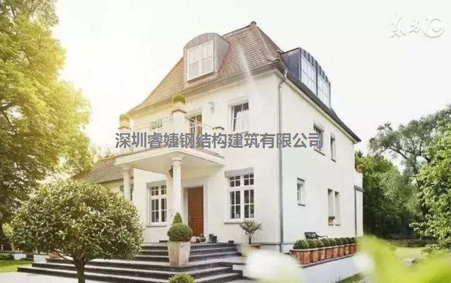 無(wú)與倫比的輕鋼結構別墅，建筑界的新思維，讓鄉村更美麗(圖4)