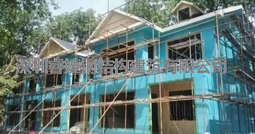 農村三兄弟共建聯(lián)排輕鋼別墅，占地500平，每戶(hù)主體才30萬(wàn)(圖4)